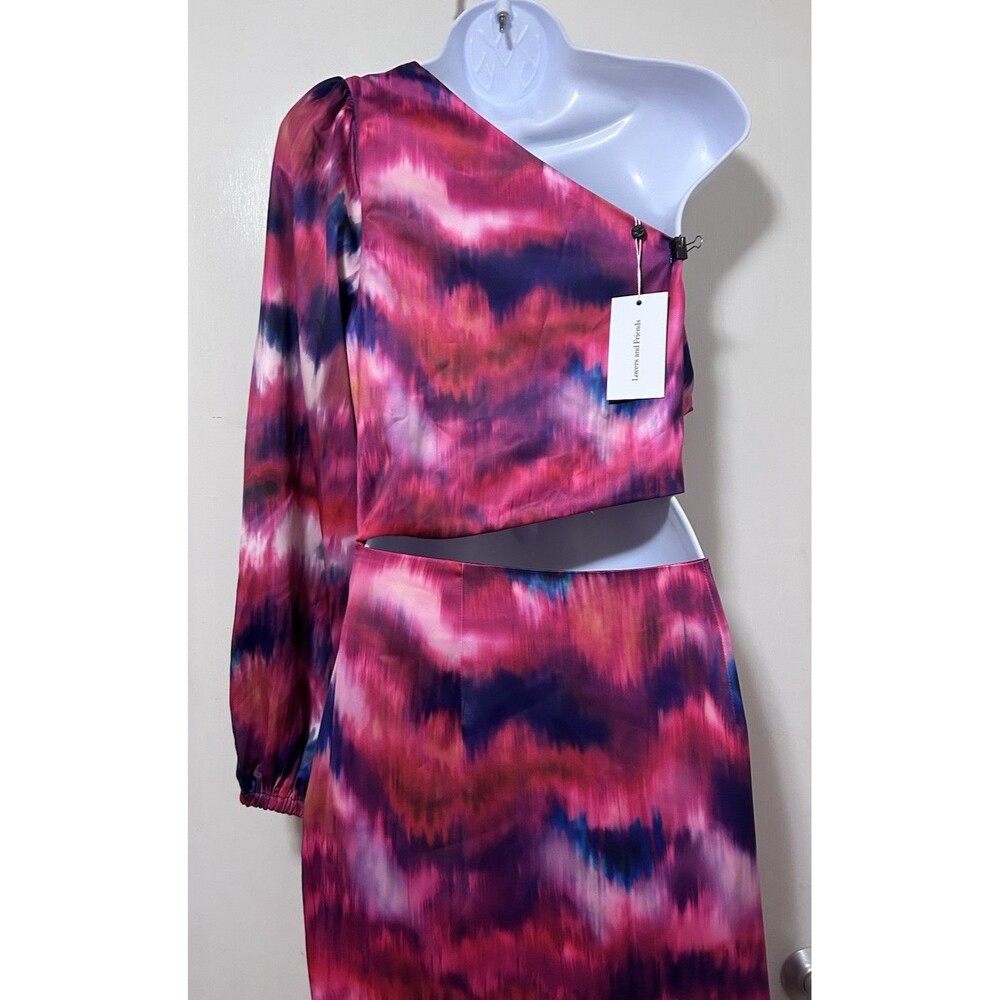 Lovers And Friends Santa Monica Gown Maxi Dress NWT Size large - Picture 15 of 15